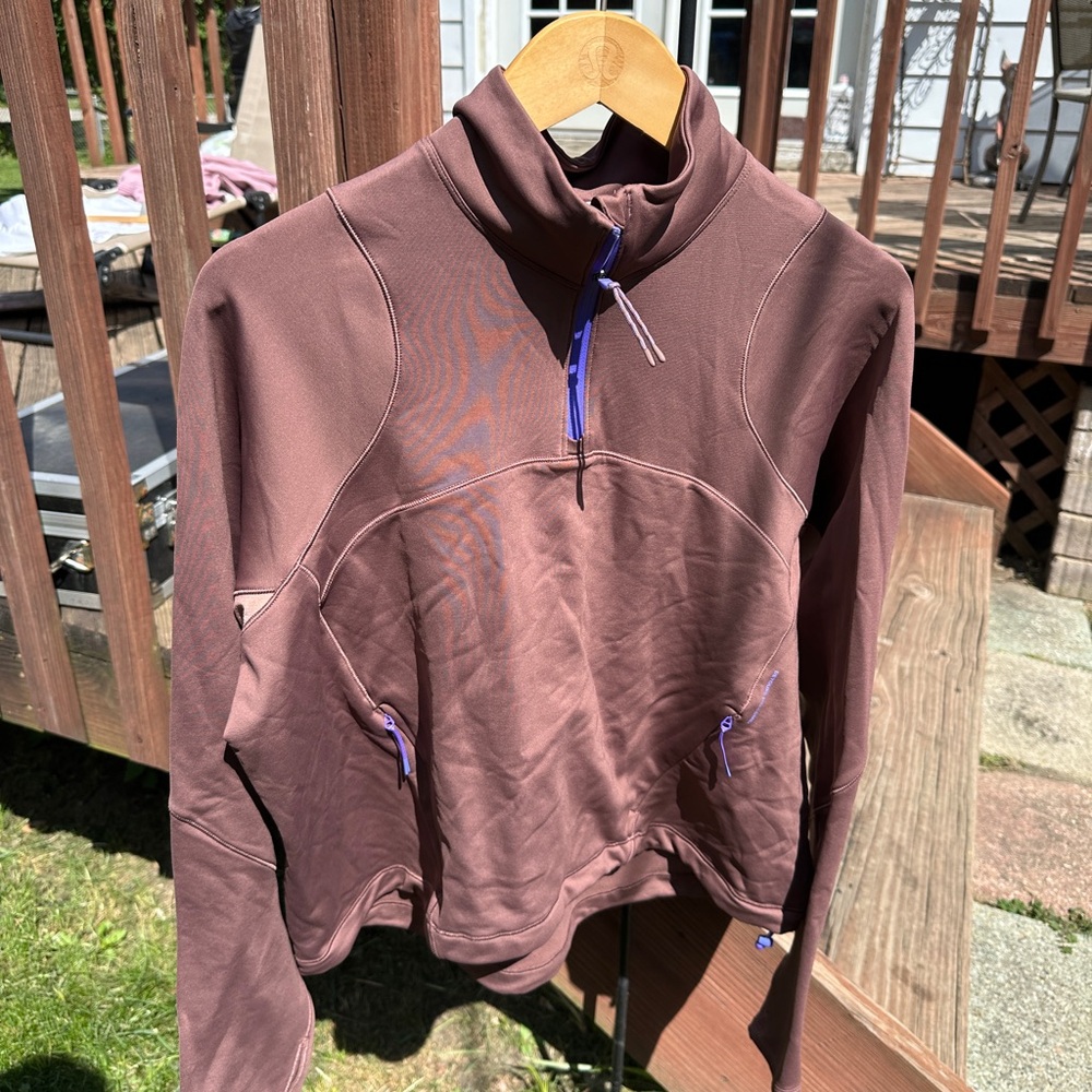 lululemon hike fleece 1/4 zip NWT (tag fell off but I have and never worn!)